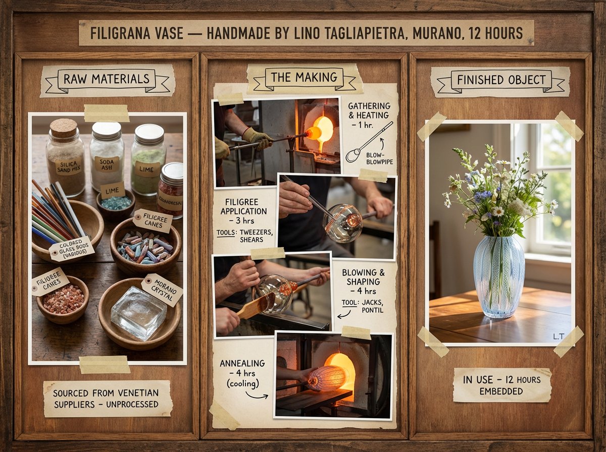 Artisan's Craft Process Display Board - view 1