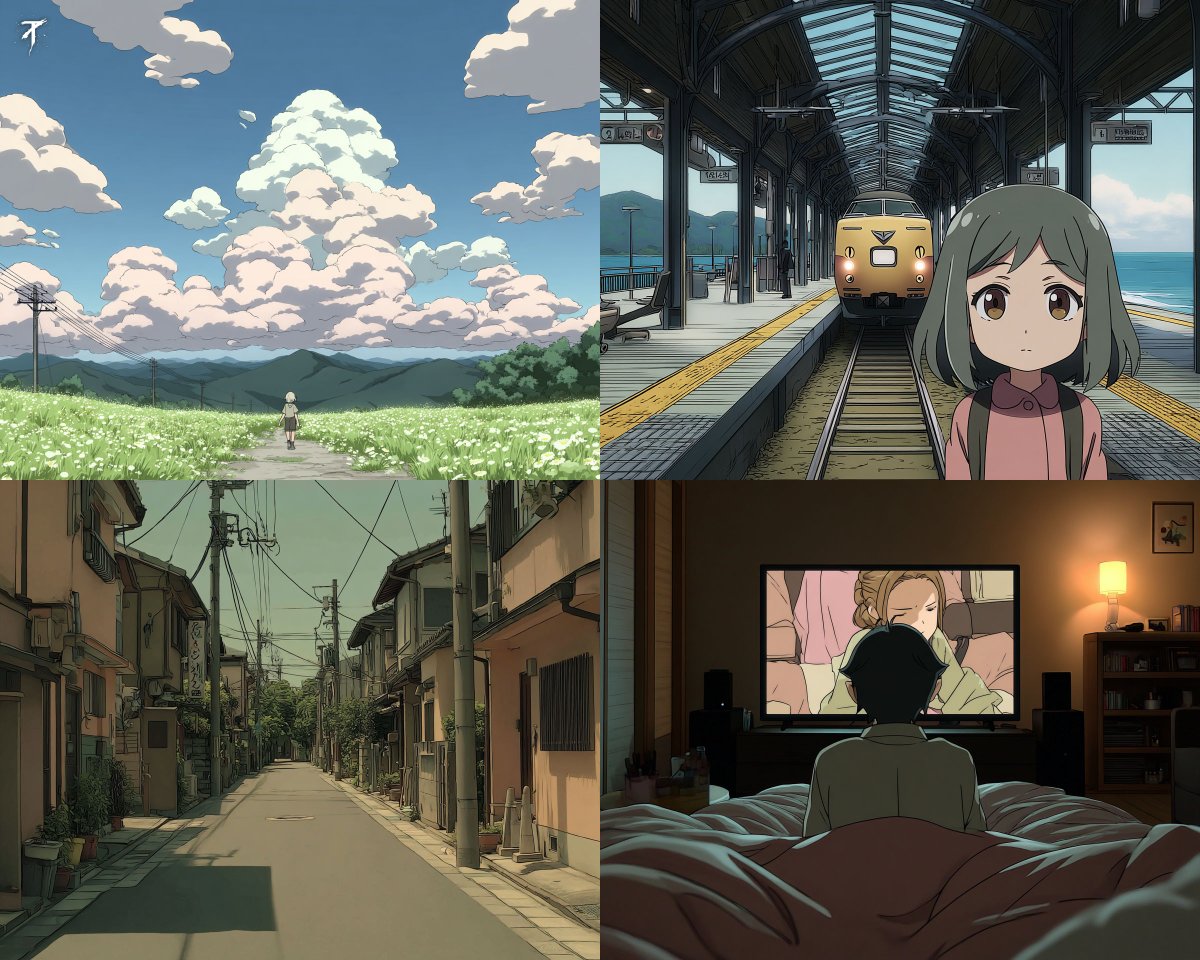 Quiet Slice of Life Anime Style - view 1