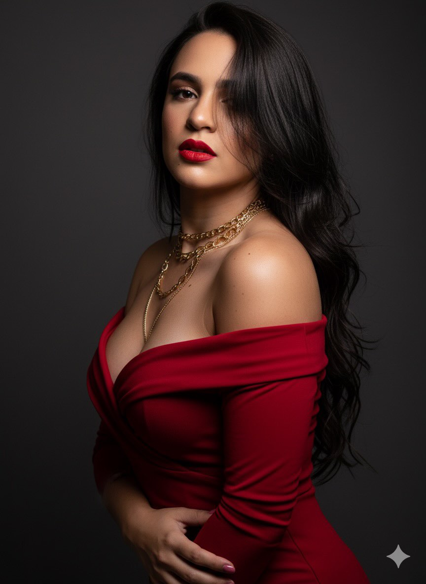 High-Fashion Editorial Portrait with Cinematic Lighting thumbnail 4