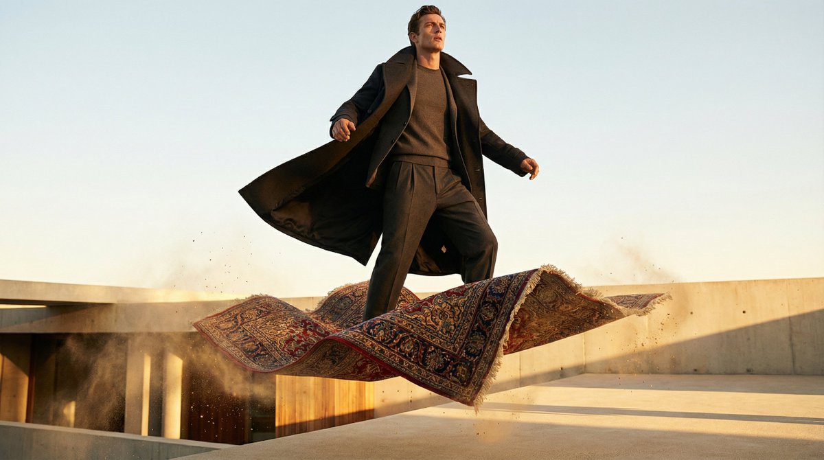 High-Fashion Magic Carpet Editorial thumbnail 3