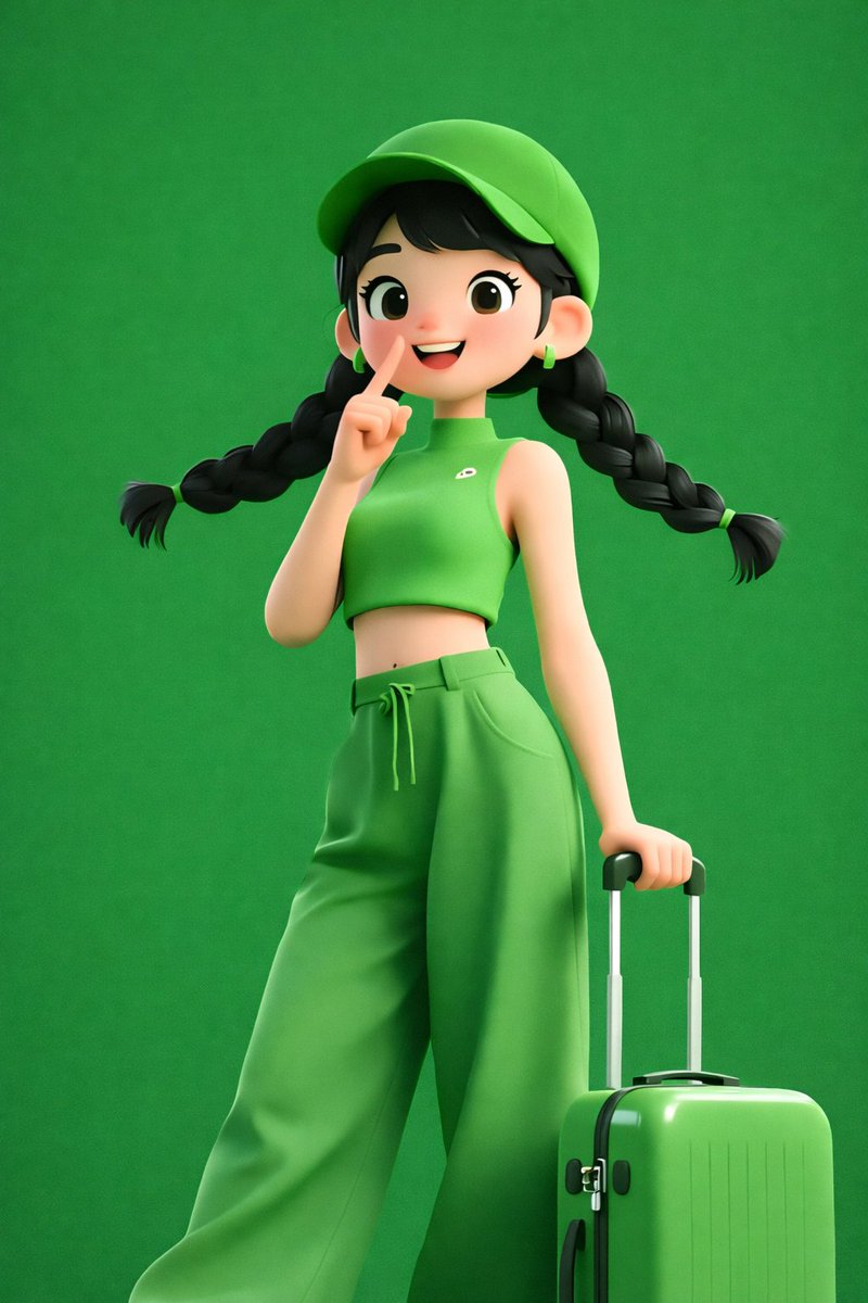 Modular 3D Cartoon Character Styles with Detailed Outfits thumbnail 2