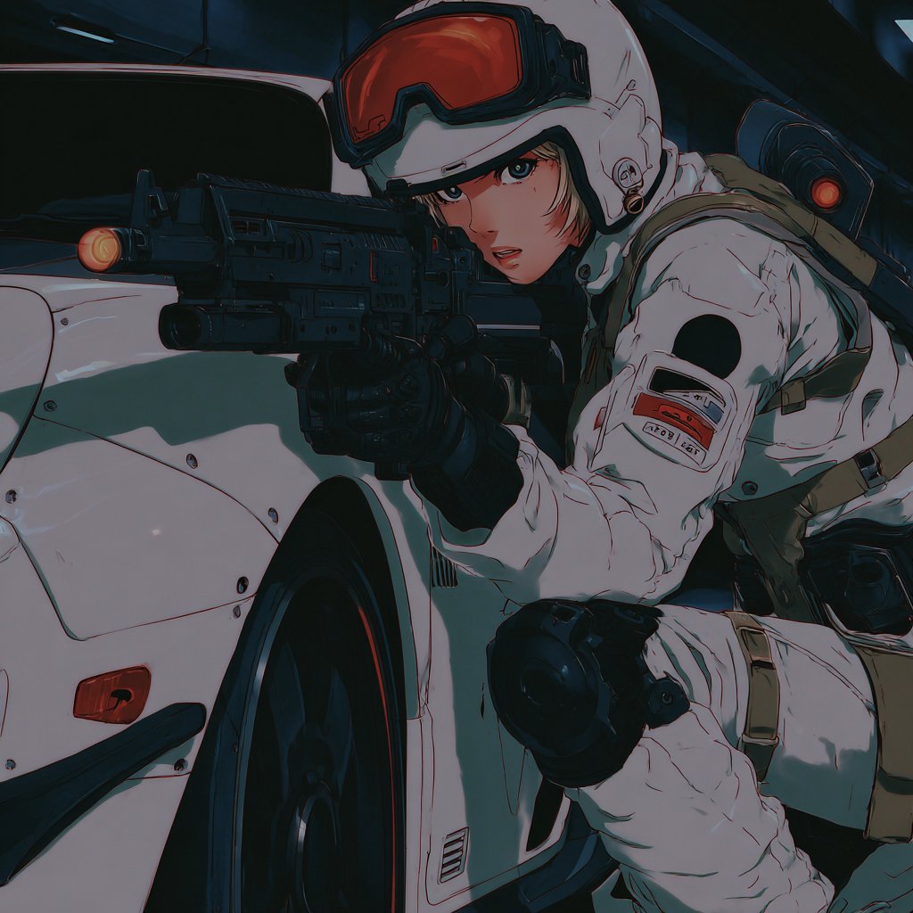 80s 90s Sci-Fi OVA Anime Style Reference - view 1