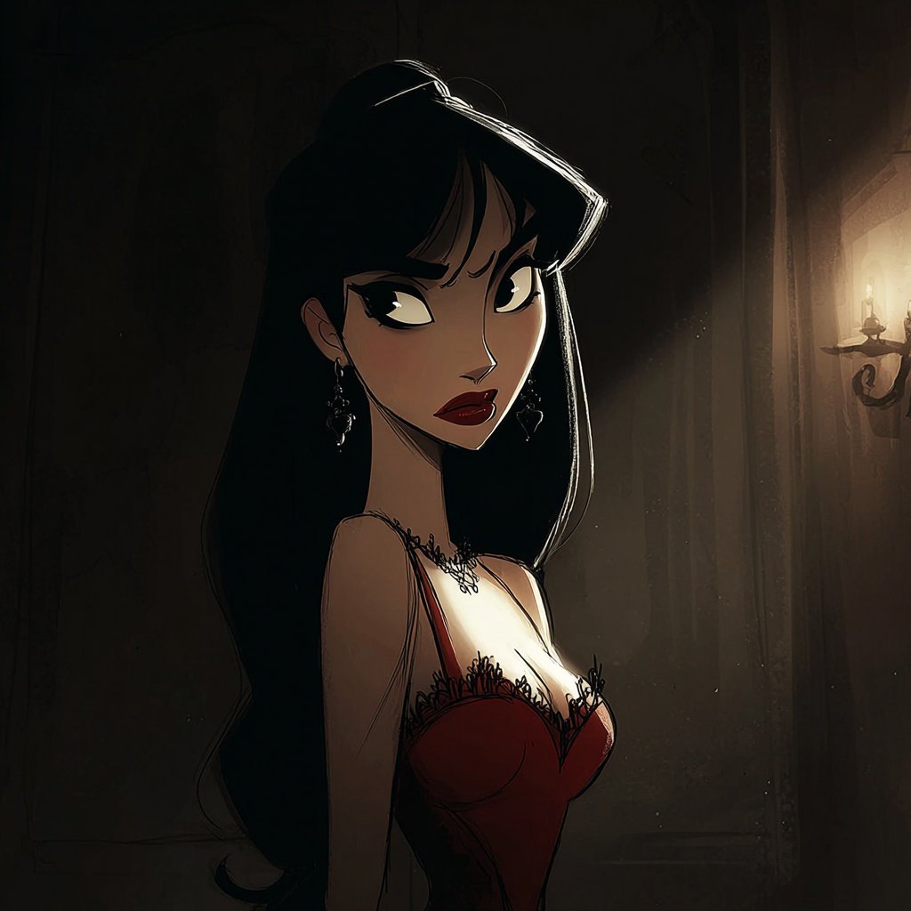 Cinematic Storybook Concept Art Style with Animation Influence - view 1