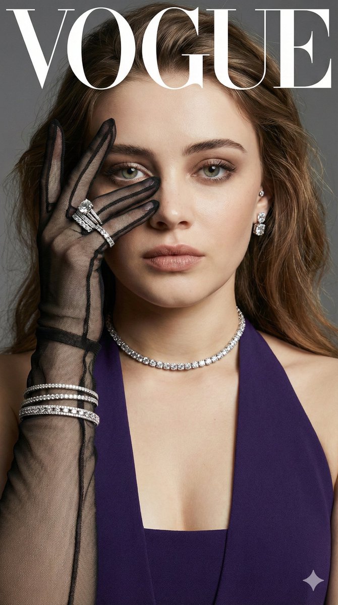 High-Fashion Magazine Cover Portrait of Josephine Langford thumbnail 2