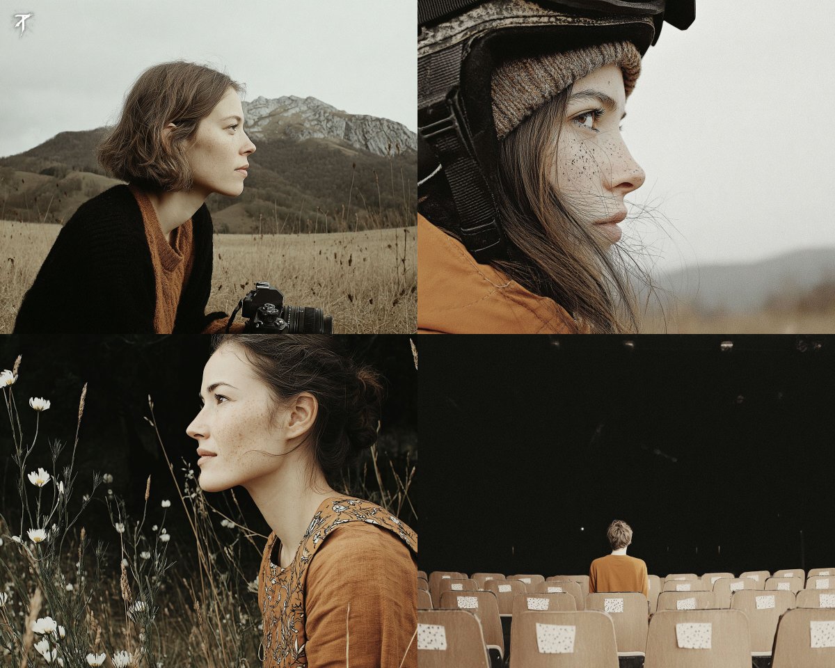 Calm Cinematic Anime with Muted Earth Tones - view 1