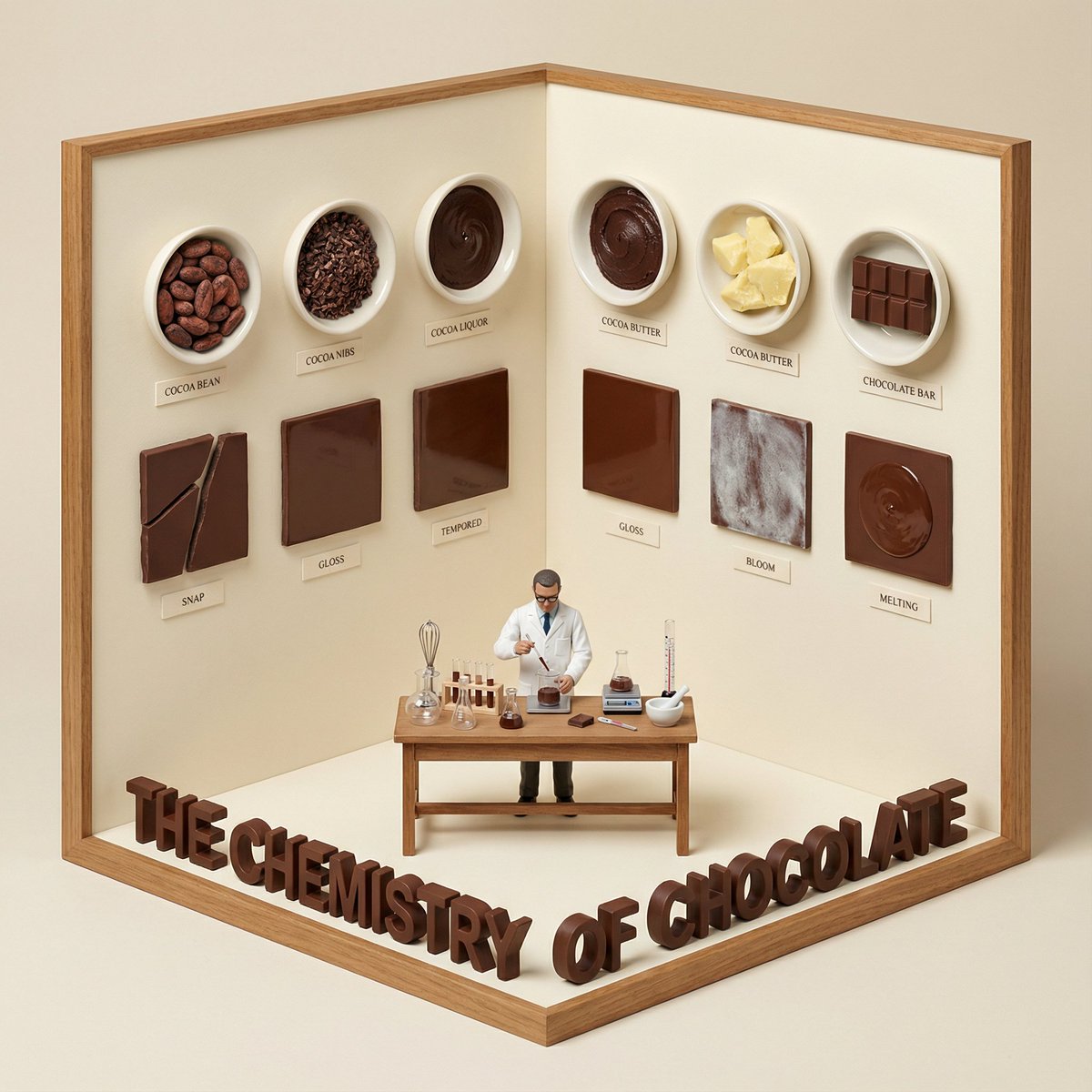 Educational Food Chemistry Diorama Kit - view 1