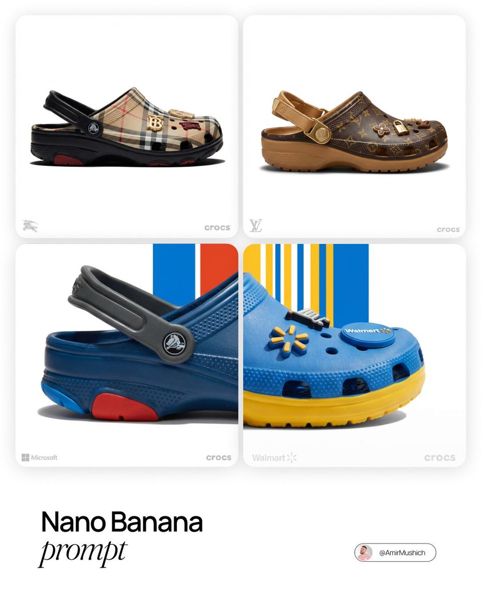 Luxury Crocs Collaboration Product Photography - view 1