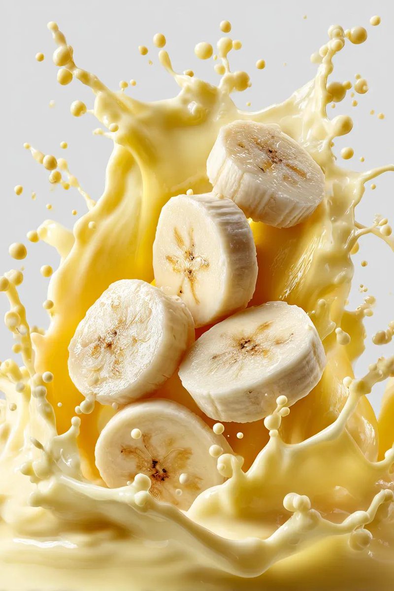 Ultra-realistic Orange Slices Splashing into Milk - view 1