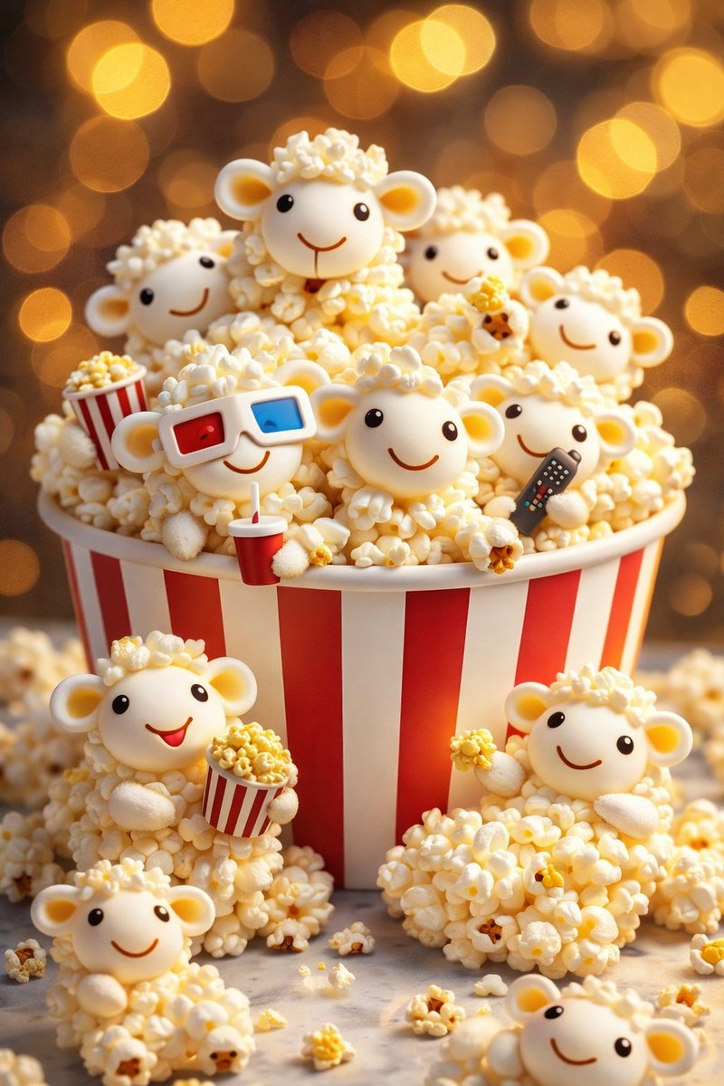 Cute Animal-Shaped Snacks with Detailed Accessories - view 1