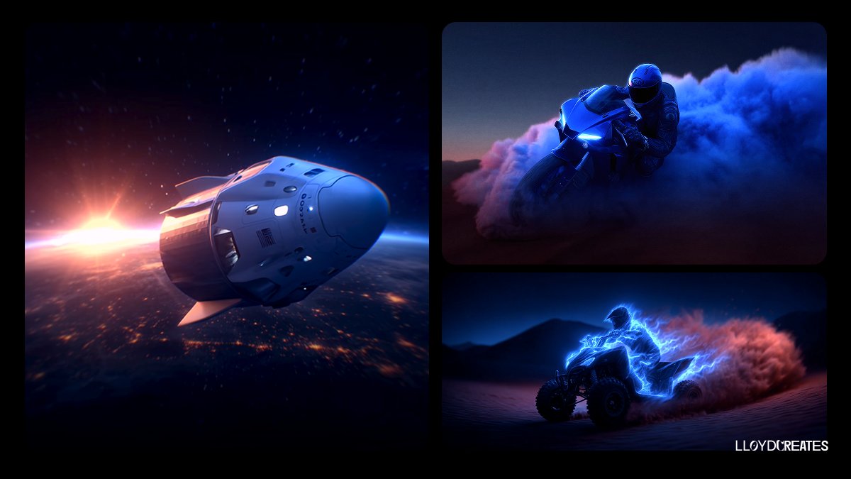 Intergalactic Data Transmission Style Blend thumbnail 2