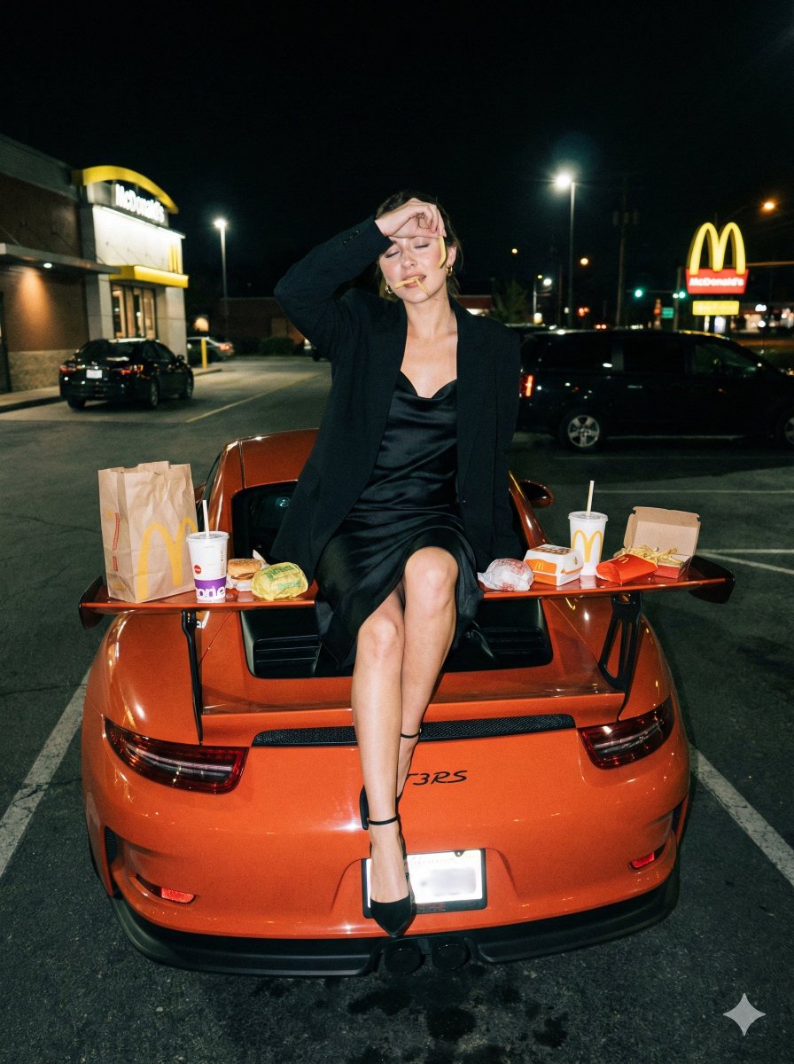 Gritty iPhone Flash: Woman, Porsche, Urban & Airport Scenes thumbnail 2
