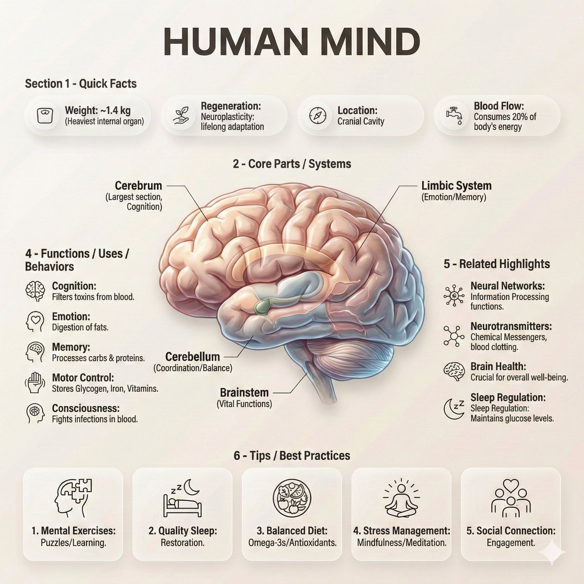 Modern Editorial Infographic Poster: Human Liver Anatomy thumbnail 2