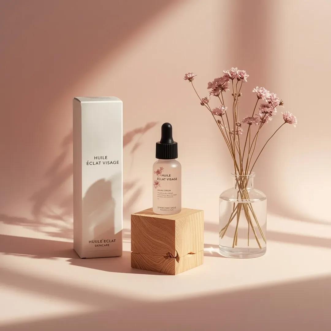 Minimalist Studio Product Photography: Facial Oil Dropper thumbnail 2