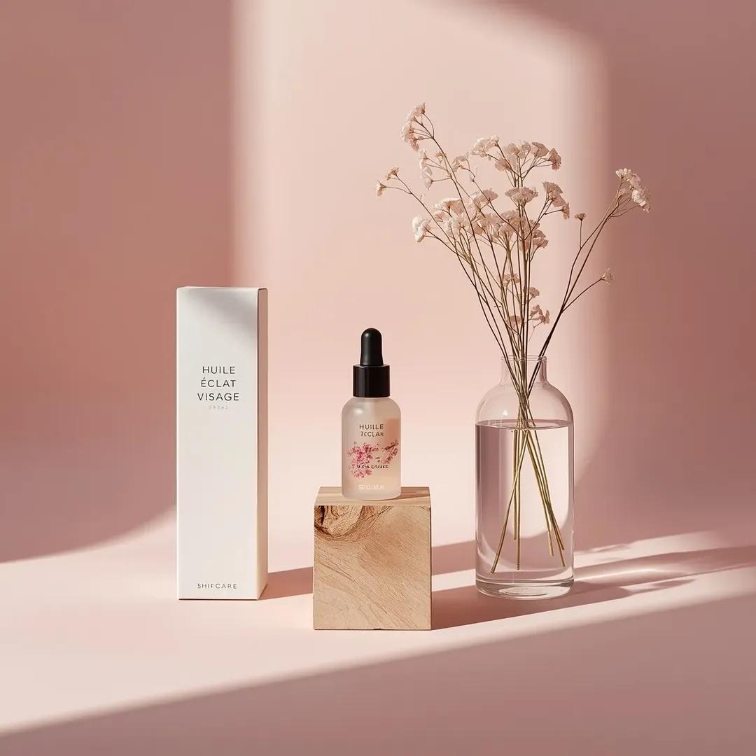 Minimalist Studio Product Photography: Facial Oil Dropper thumbnail 4