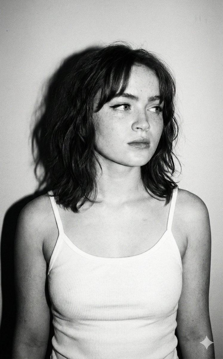 Georgina Rodríguez 90s Grunge Flash Portrait thumbnail 3