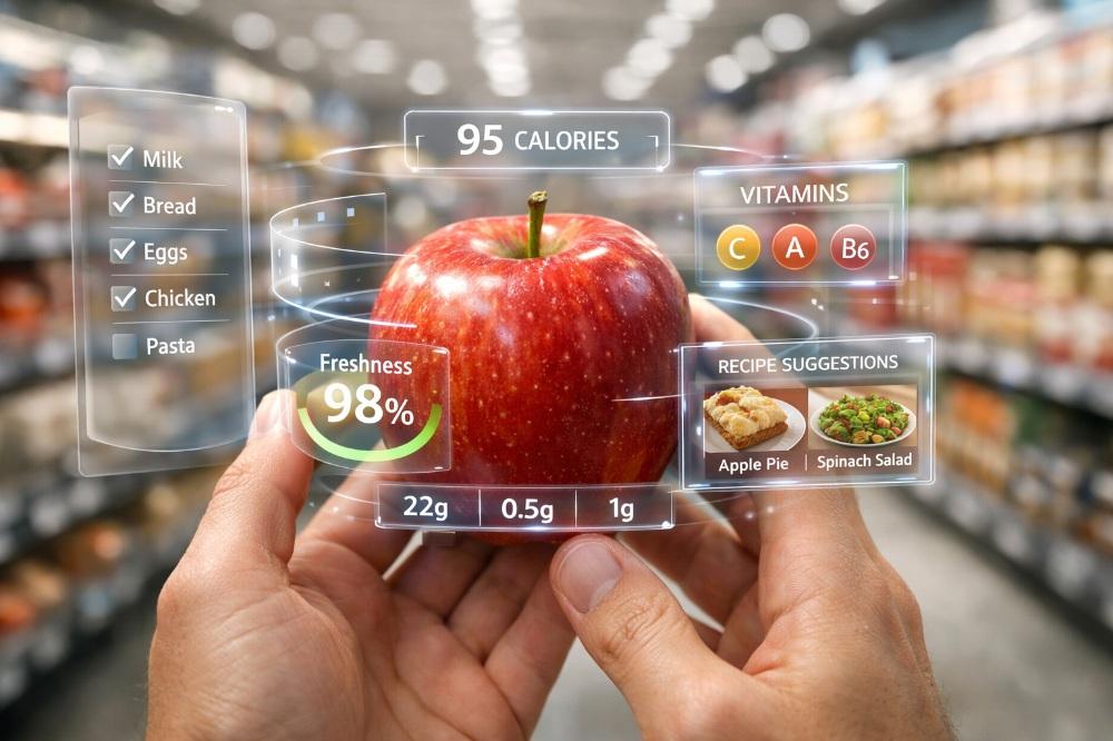 FPV AR Supermarket Shopping: Health-Tech Fruit Scan thumbnail 3