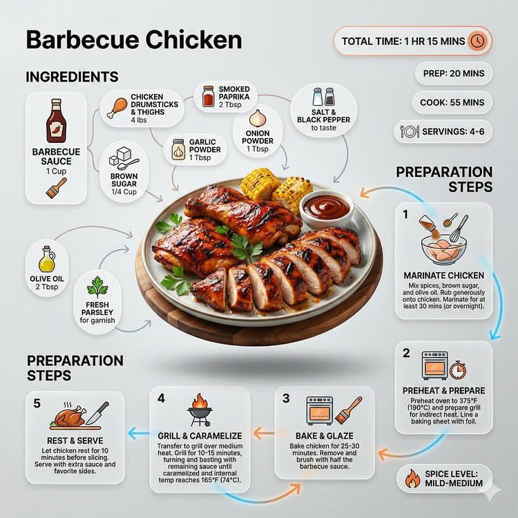 Modern Recipe Infographic thumbnail 3