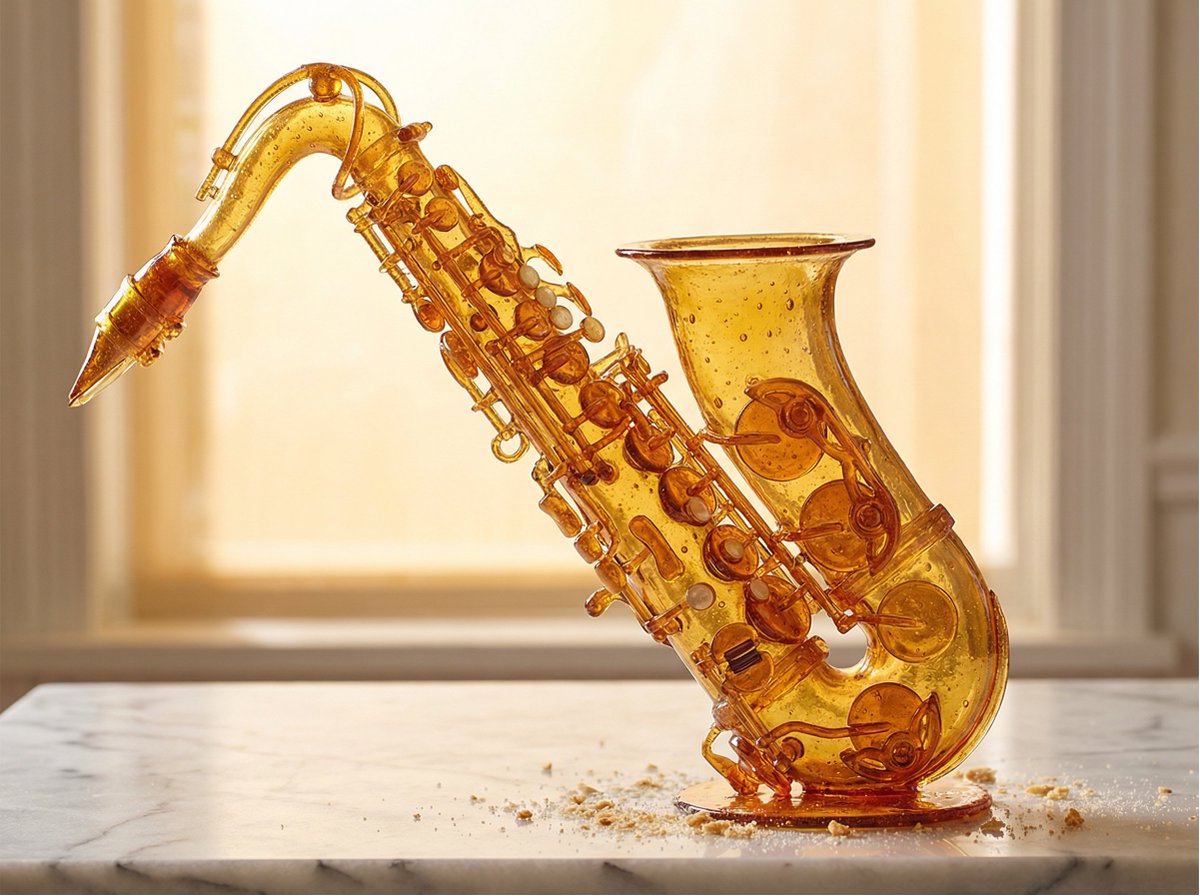 Product as Blown Sugar Sculpture: Edible Luxury Aesthetic - view 1