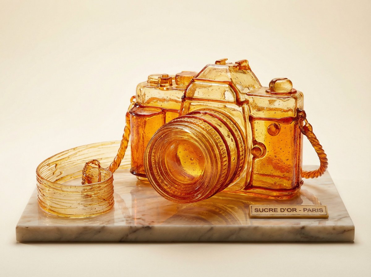 Product as Blown Sugar Sculpture: Edible Luxury Aesthetic thumbnail 4