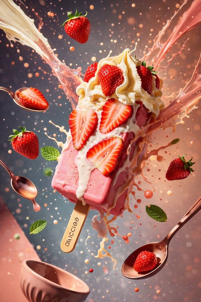Hyper-Realistic Ice Cream Photography Collection thumbnail 4