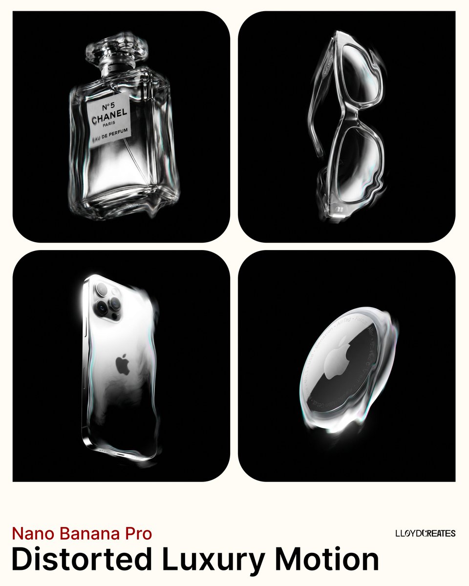 Avant-garde Luxury Product with Ethereal Distortion - view 1