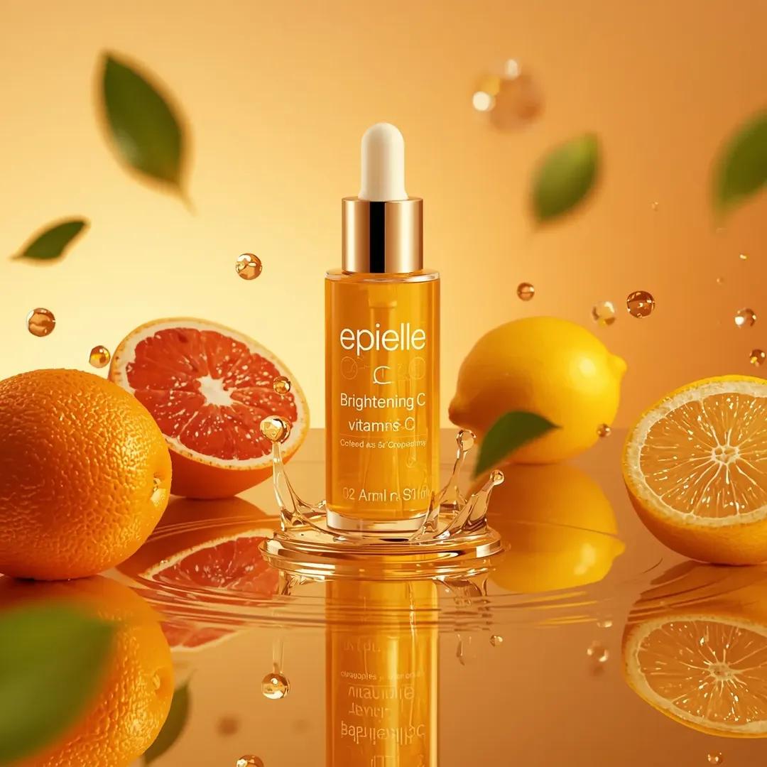 Photorealistic Skincare Product with Citrus thumbnail 3
