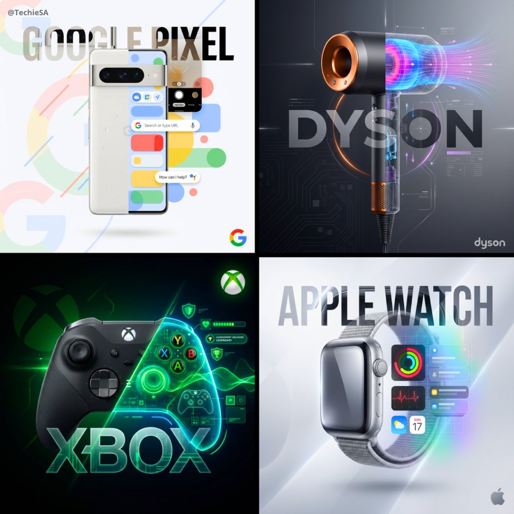 Cinematic Product Poster with Split Photorealistic and Digital Design - view 1