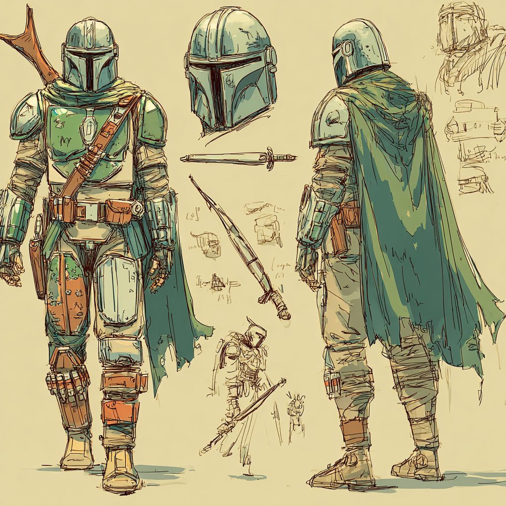 Sketchbook Concept Art Style Reference for Production Design thumbnail 3