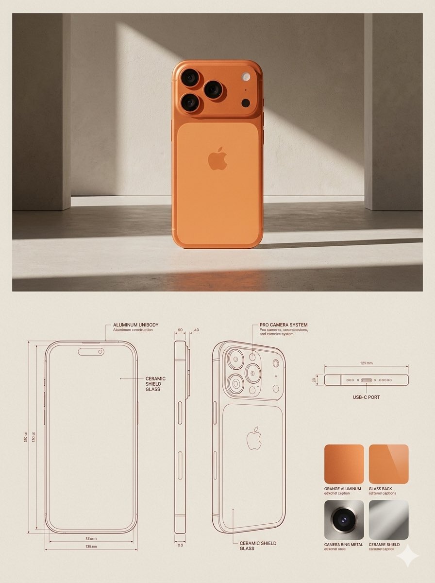 Editorial Product Showcase with Technical Specifications - view 1