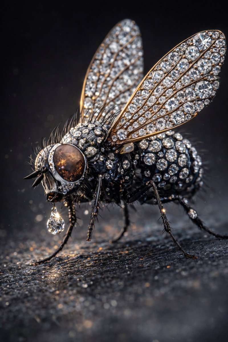 Hyper-Detailed Macro Insects: Mechanical, Jeweled, Golden thumbnail 3