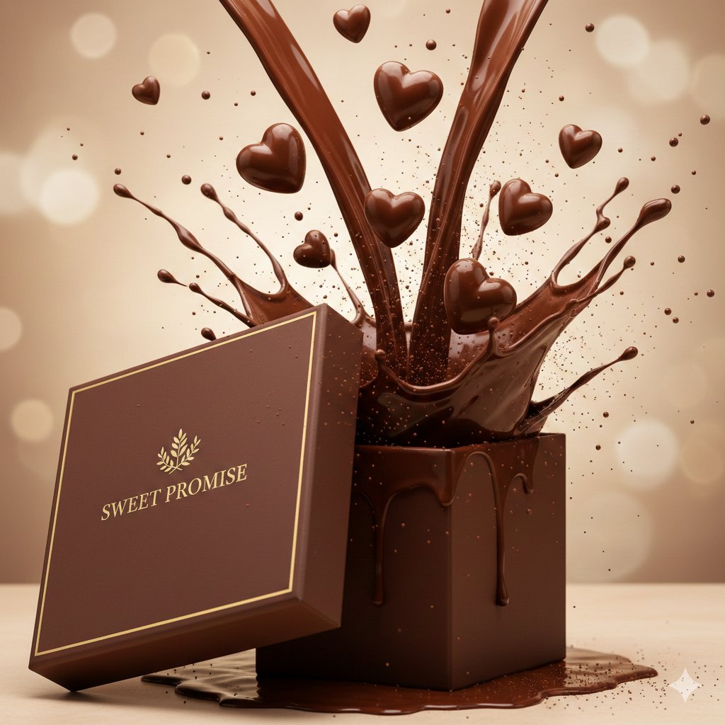 Luxury Chocolate Commercial: Molten Burst - view 1