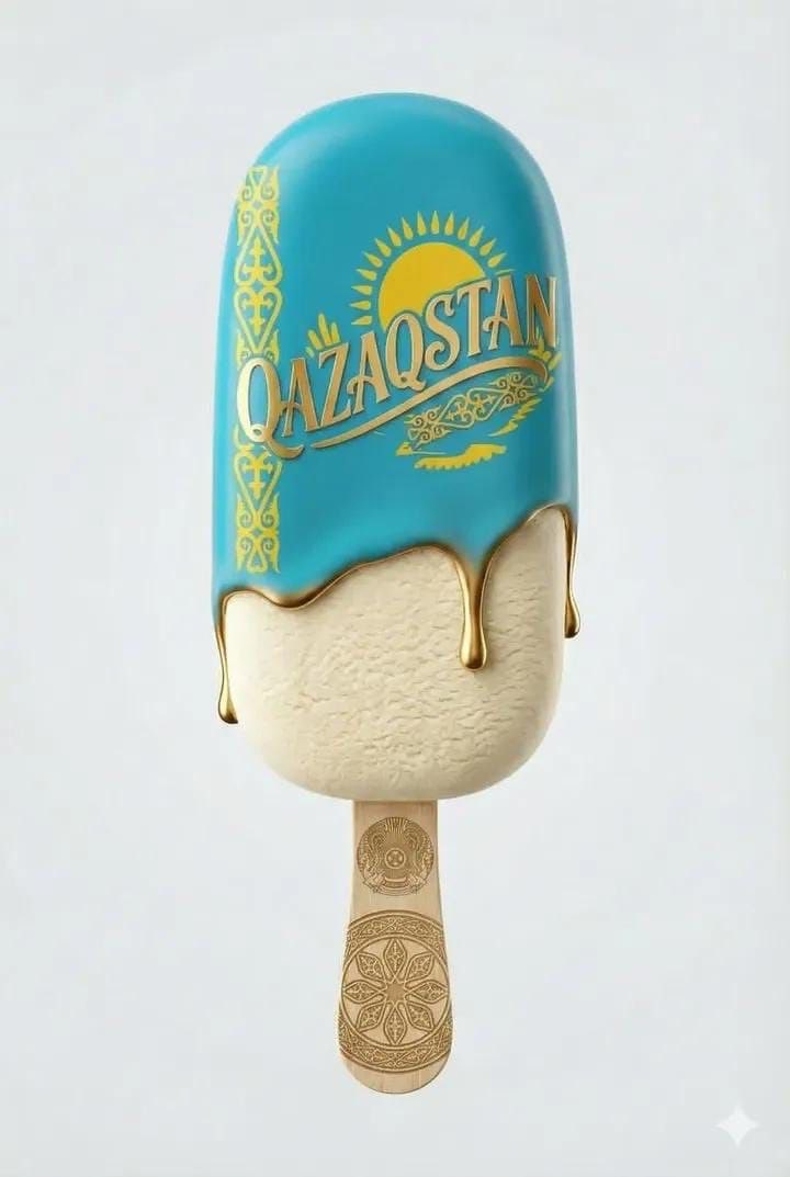 Premium Kazakh Ice Cream Bar Product Shot - view 1