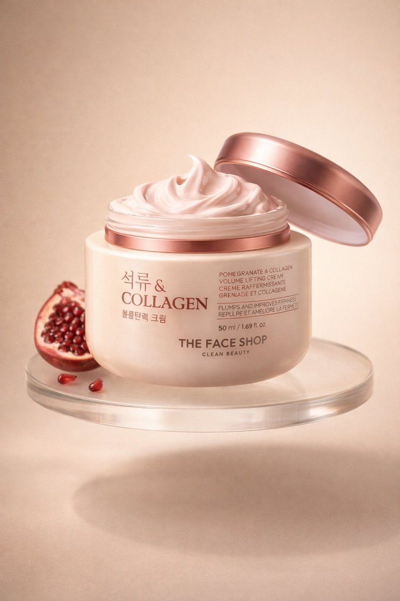 Exploding Collagen Cream Product Photography thumbnail 3