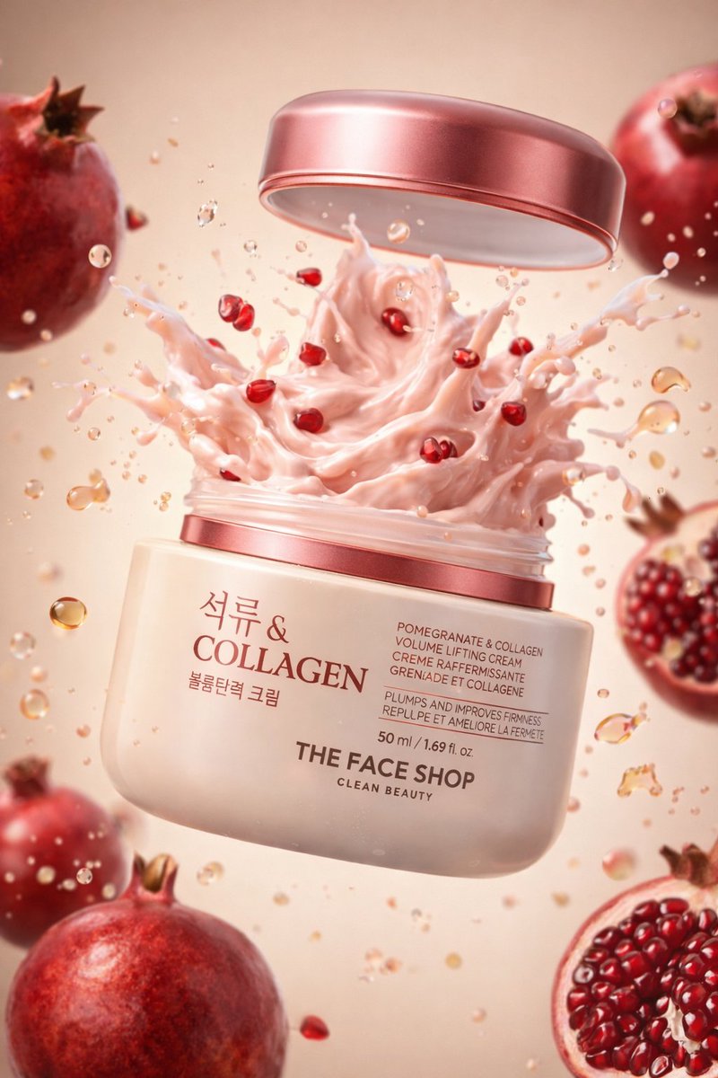 Exploding Collagen Cream Product Photography thumbnail 4