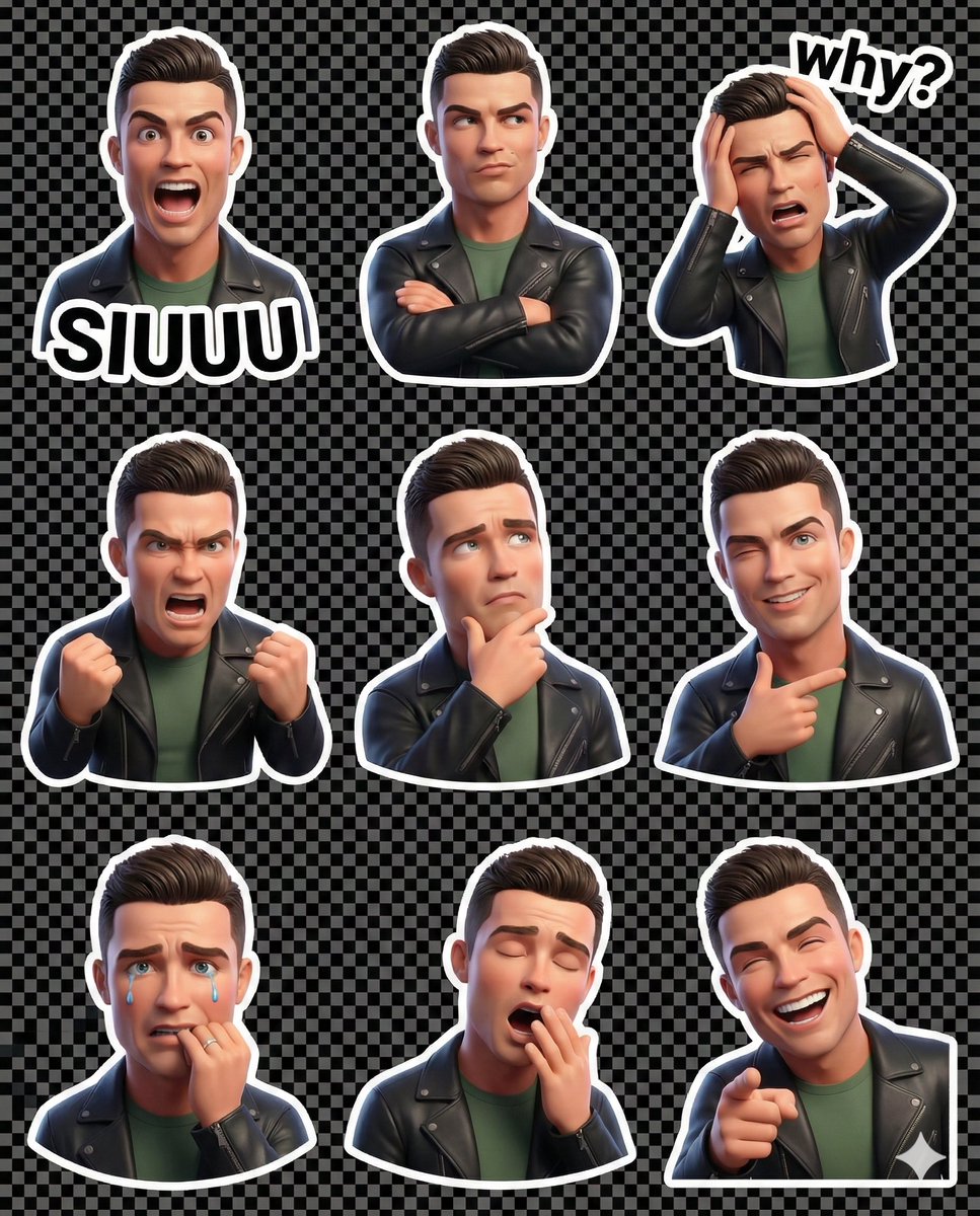 Michael Jackson Pixar Sticker Set thumbnail 2