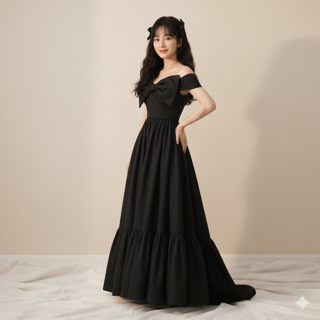 Zhao Lusi High-Fashion Editorial Portrait - view 1