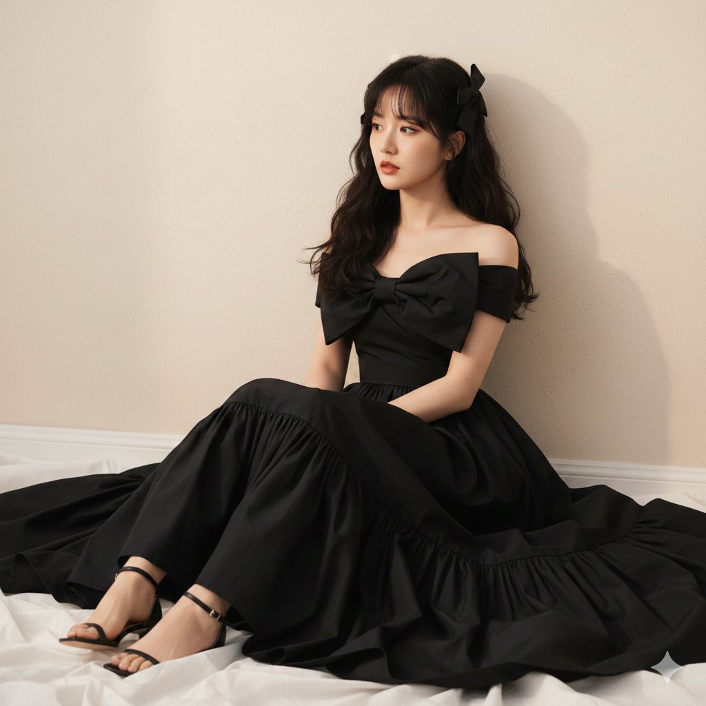 Zhao Lusi High-Fashion Editorial Portrait thumbnail 2