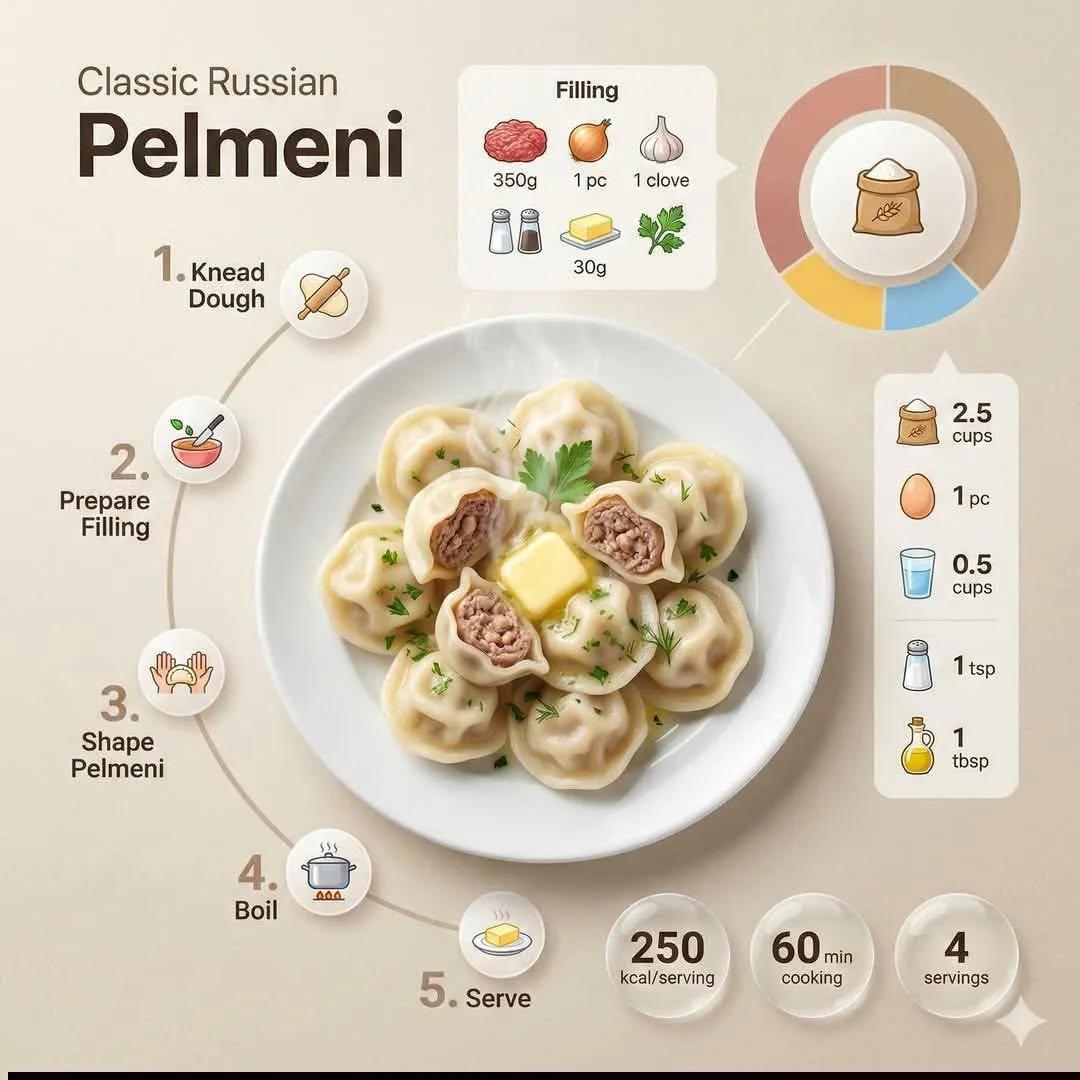 Minimalist Modern Recipe Infographic with Food Photography thumbnail 2