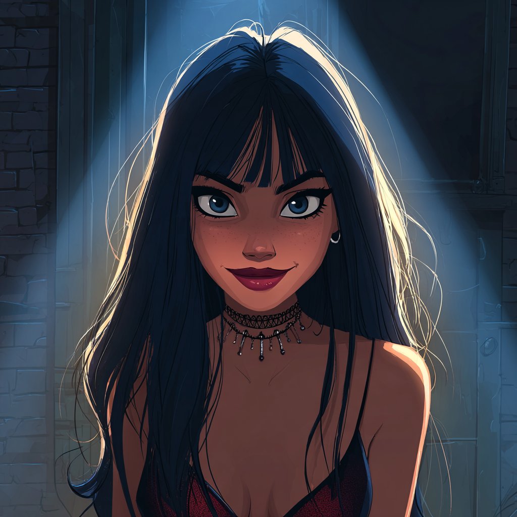 Cinematic Illustrated Western Anime Style with Dramatic Lighting thumbnail 3