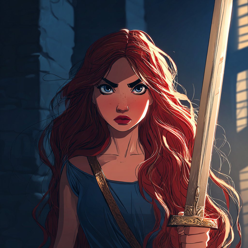 Cinematic Illustrated Western Anime Style with Dramatic Lighting thumbnail 4