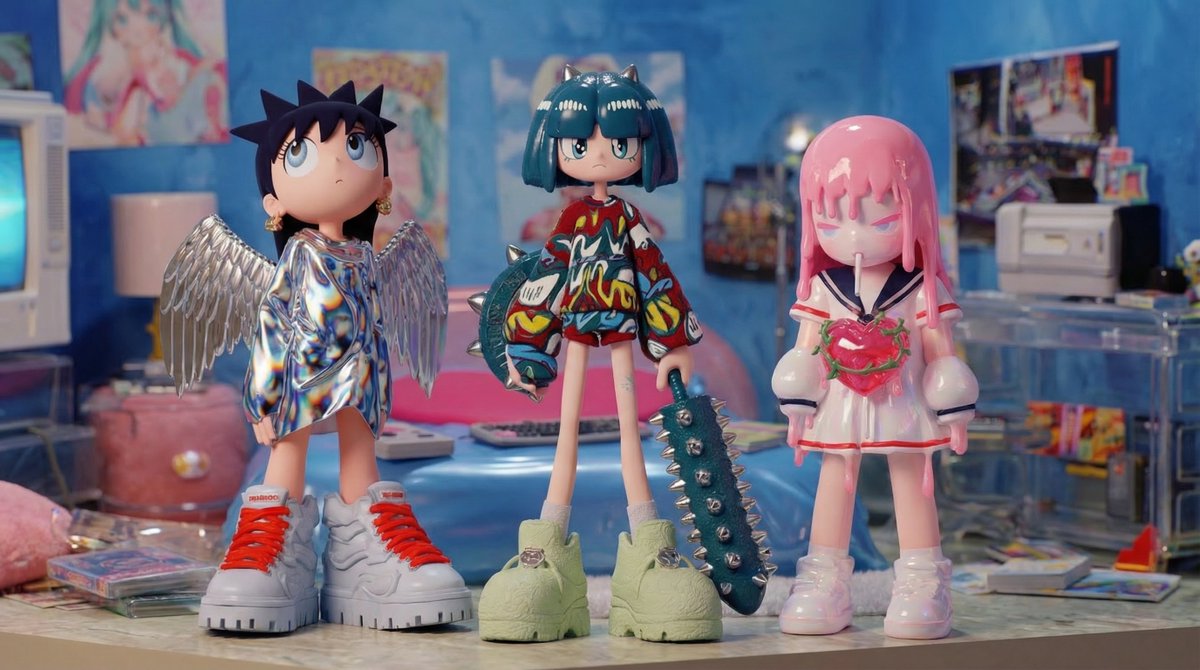 Cute Rejected Characters as Room Figures - view 1