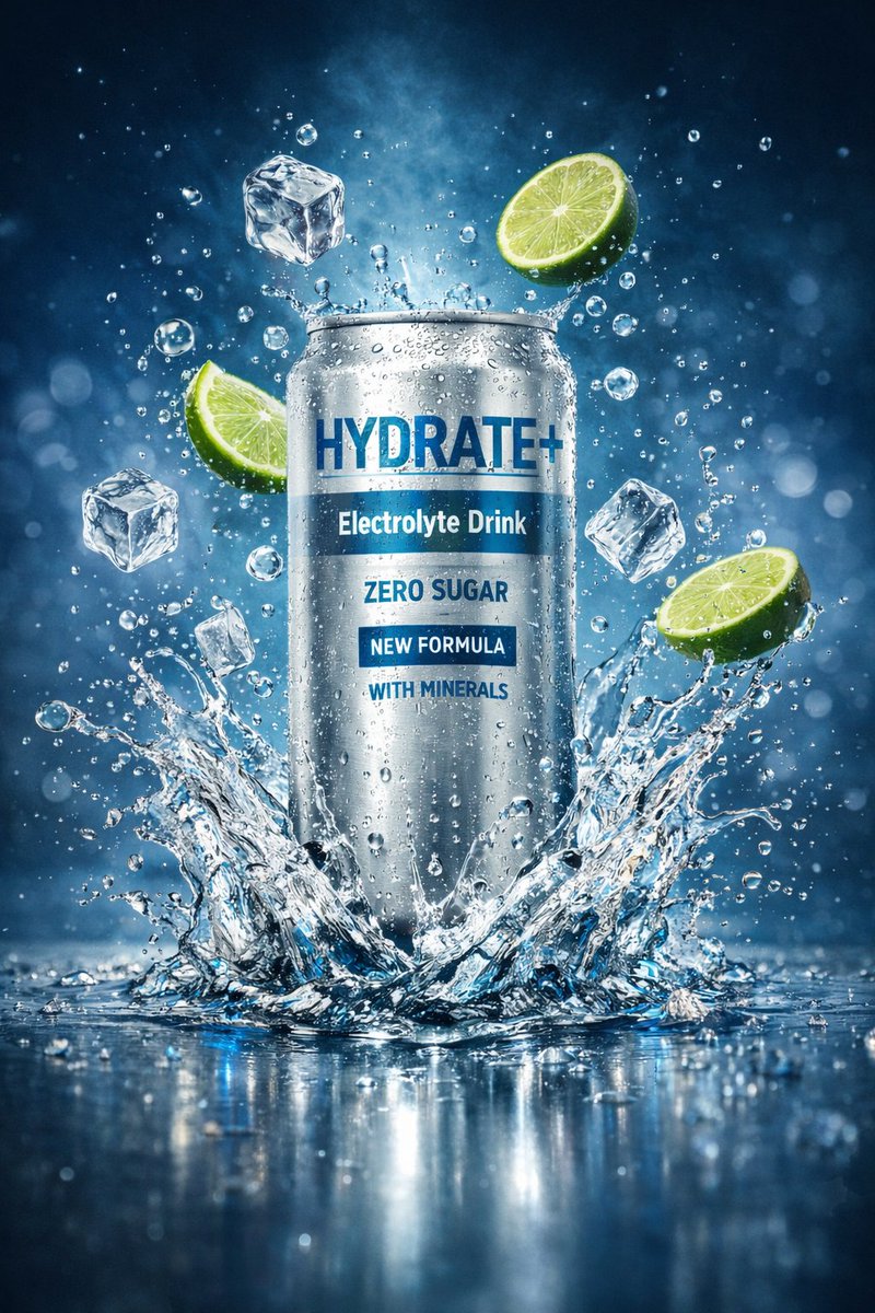 Hyper-realistic Commercial Beverage Product Photography thumbnail 4