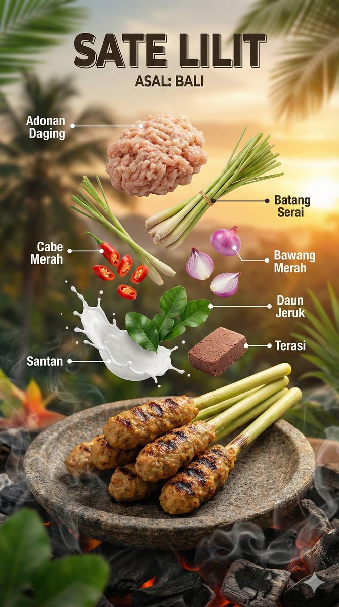 Cinematic Food Photography: Floating Indonesian Dish thumbnail 2