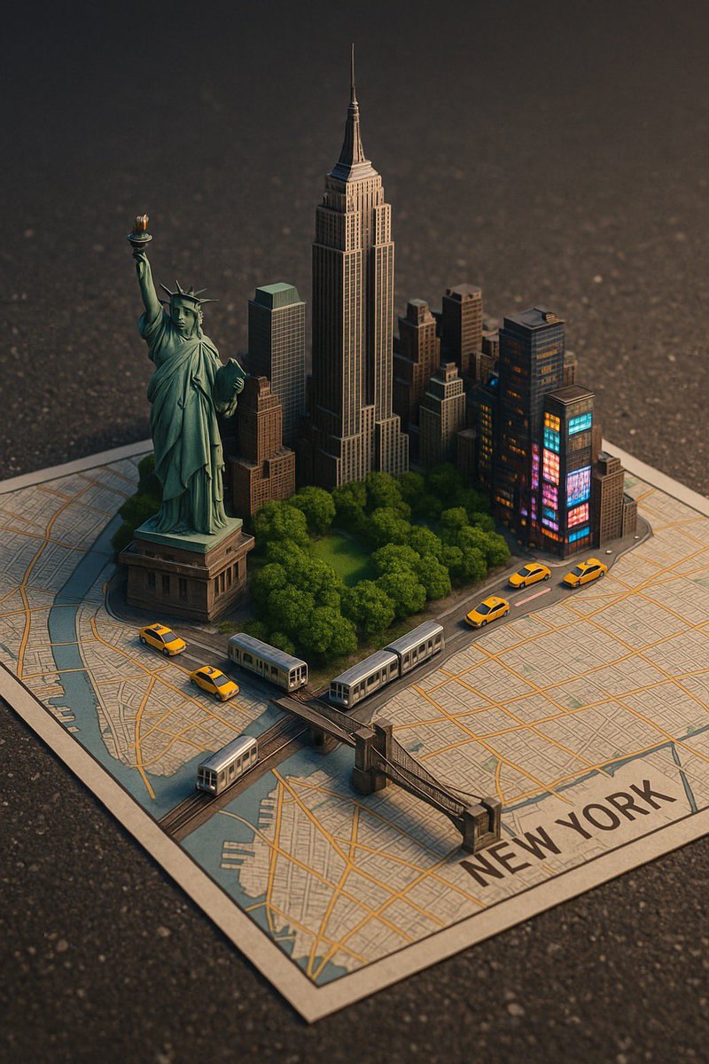 Photorealistic City Map Diorama thumbnail 2