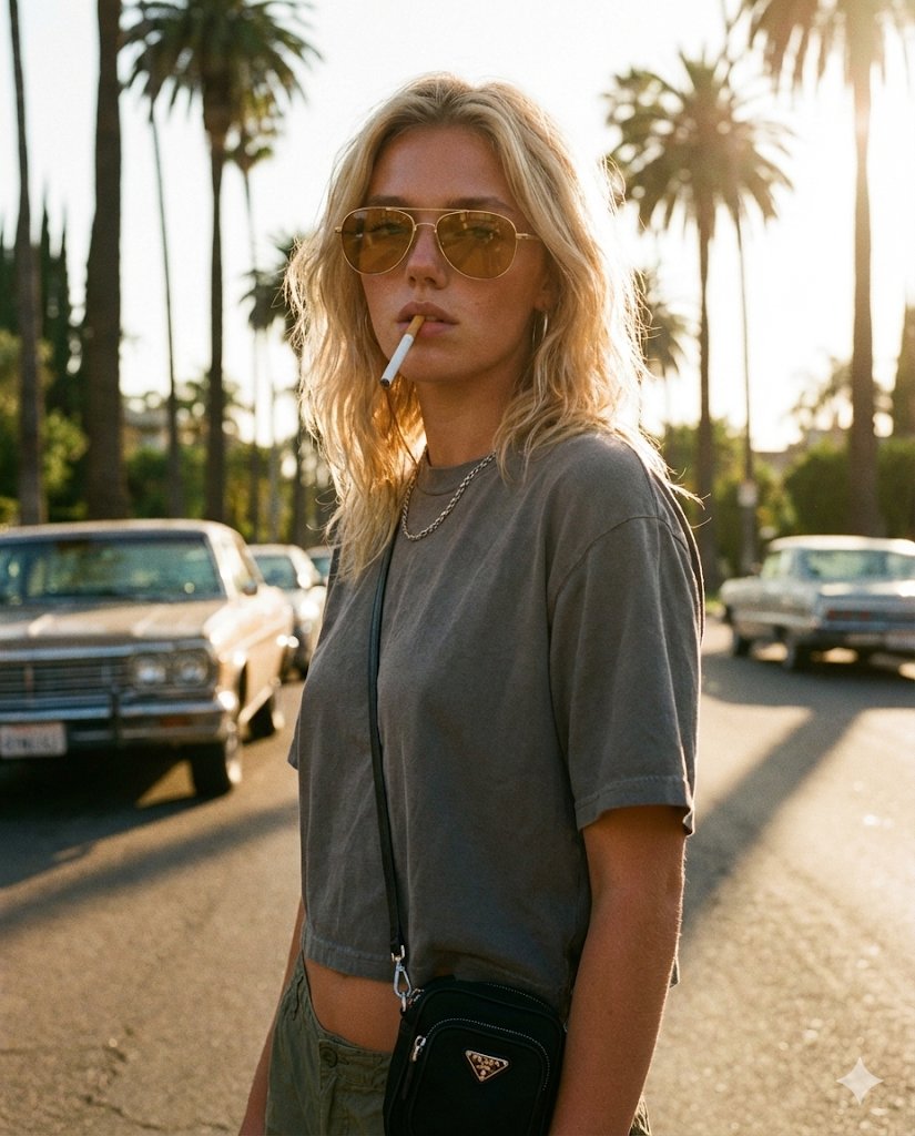 70s Hollywood Male Portrait, Hyper-realistic, Golden Hour thumbnail 3