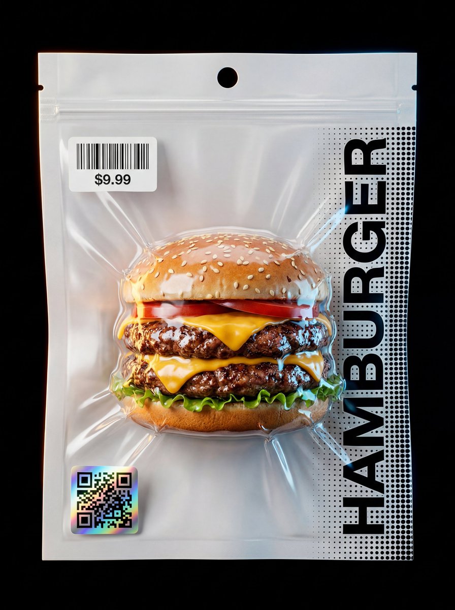 Hyper-realistic Vacuum-Sealed Product Packaging Studio Shot - view 1