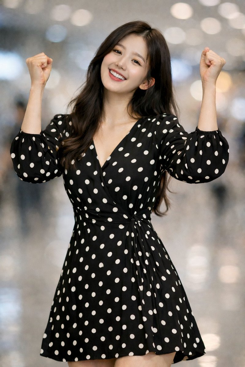 Zhao Lusi Fashion Portrait at Airport Terminal thumbnail 2