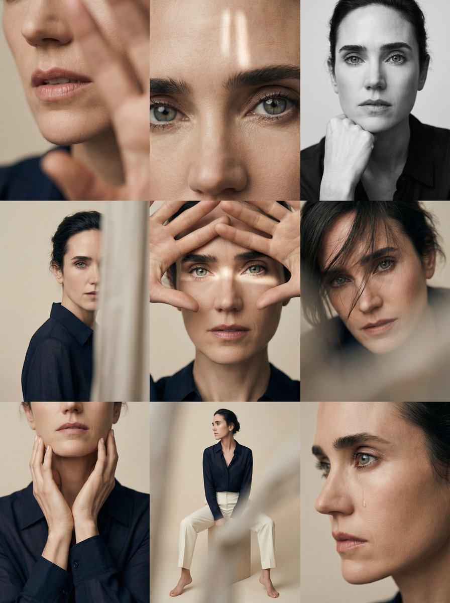 Jennifer Connelly Editorial Photo Grid - view 1