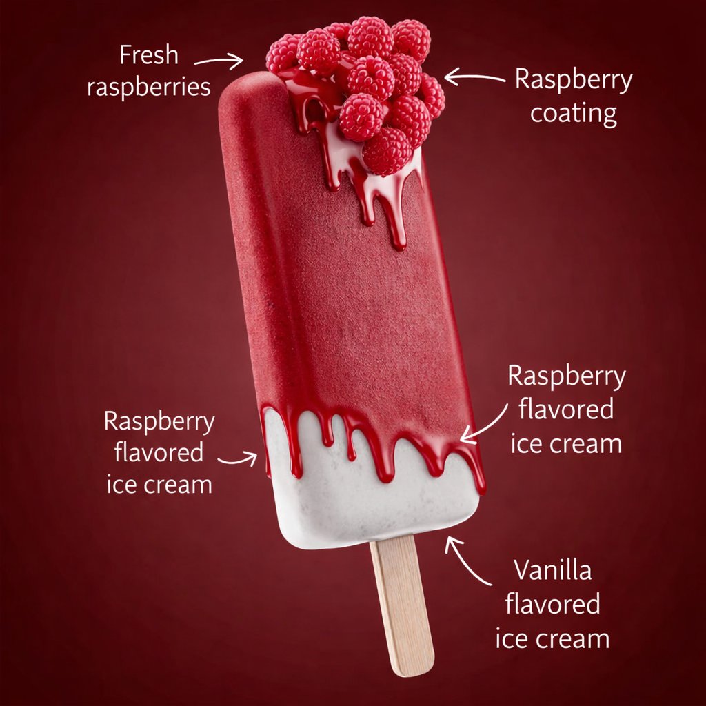 Hyper-Realistic Ice Cream Bar Commercial Render thumbnail 3