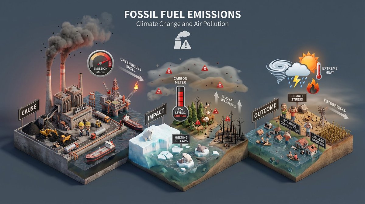 Isometric Miniature 3D Environmental Impact Diorama thumbnail 2